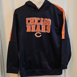 NFL Youth Team Apparel Hoodie - Navy and Orange